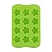 Haotfire Silicone Chocolate Candy Molds, Non-Stick Baking Molds Ice Cube Trays For Making Cake Muffin Cupcake Gumdrop Jelly - Heart & Star