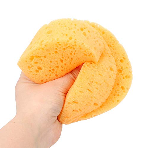 Groupcow 5pcs Car Wash Sponges Cleaning Sponges Scrubber