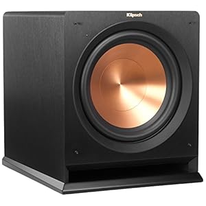Klipsch SW Subwoofer, kleur: zwart R-112 SW zwart