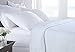 HILLFAIR 100% Combed Cotton Blanket– Queen Bed Blanket– Soft Cozy Warm Multipurpose Throws for Luxury Home Decor– 90 x 90 inch Queen Size Cotton Blankets for Beds- Bed Blankets for All Season- White