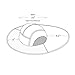 Neck Flap Sun Hat with Wide Brim, UPF 50+ Hiking Safari Fishing hat for Women Men, Sun Protection Hat for Summer Adventures Tan