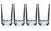Drinique ELT-TA-CLR-4 Elite Tall Unbreakable Tritan Highball Glasses, 14 oz (Set of 4), Clear