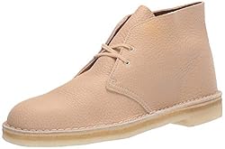 Clarks Men's Desert Chukka Boot, Off White