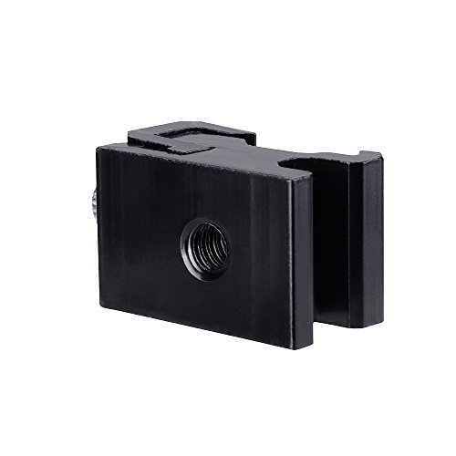 FOTYRIG Kamera 1/4" Blitzschuh Adapter Stativanschluss Schuh Mount Adapter Halter Halterung Montieren Fotostudio Zubehör, DASS durch die Verbindung von Zwei DSLR Kameras-4 Stück – Bild 8