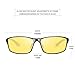 VEOAY HD Night Driving Glasses Anti Glare Polarized Night Vision Glasses Safe Driving Glasses for Men Women (yellow 4)