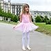 STELLE Girl's Sweetheart Neckline Tank Top Tutu Dress Leotard for Dance/Gymnastics/Ballet(Toddler/Little Girls/Big Girls)