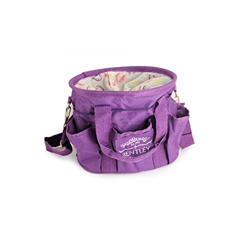 BENTLEY PATTERNS HORSE SHOE CARRY BAG PURPLE