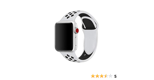 holes sport silicone watch Band 