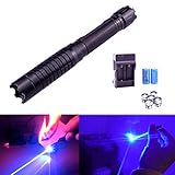 Hendotech Thor M2 Blue LED Torch Flashlight for Outdoor Astronomy with 16340 Battery