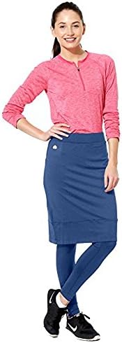 Pencil Skirt with Full Length Side Zip Leggings - Athleisure Wear by Snoga
