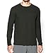 Under Armour Men's Charged Cotton Long Sleeve T-Shirt, Artillery Green/Black, X-Large