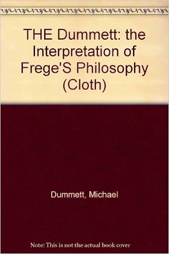 The Interpretation Of Frege S Philosophy Dummett Michael A E 9780674459755 Amazon Com Books