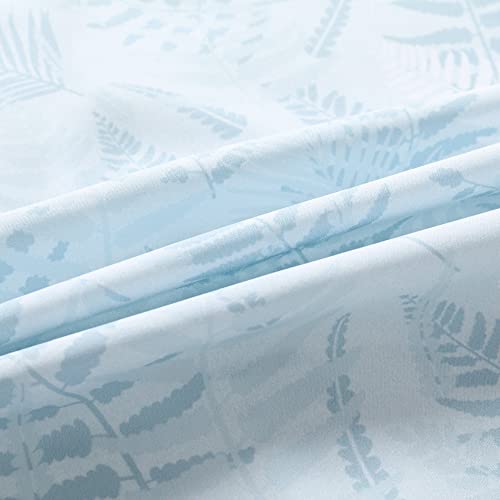 SheLucki Hawaiian Shirt for Men, Unisex Summer Beach Casual Short Sleeve Button Down Shirts, Printed Palmshadow Clothing Leaf Light 2Green XL