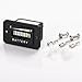 Searon 36 Volt LED Battery Indicator Meter Guage for Golf Cart Solar Panel Marine(NOT Works on Trojan Batteries & Trolling Motor Batteries)