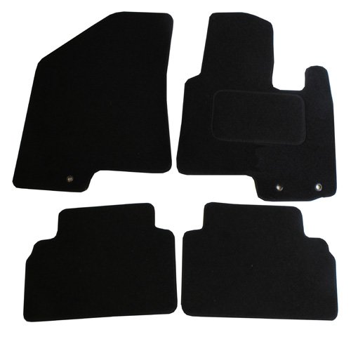 Hyundai iX35 Fully Tailored 4 Piece Car Mat set with 3 Clips