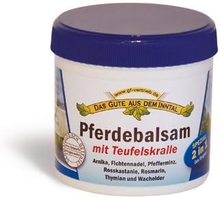 Horse Balm with Devil's Claw 200ml - Direct From Manufacturer by Inntal