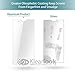 Sony Xperia X screen protector, Klearlook High clear coating GLASS protector for Sony X, [Front + Back protection] WITH anti fingerprint back film.