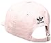 adidas Men's Originals Relaxed Strapback Cap, Clear Pink/Black, One Size