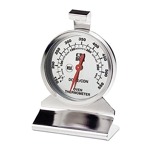 CDN Dot2 Proaccurate Backofenthermometer, das Beste Ofen-Thermometer für Instant-In Food Kochen Lese. Edelstahl für Ofentemperaturen Überwachung. Groß