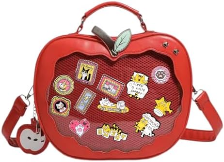 Amazon.com: Queen sea shark Ita Bag AppleShaped Backpack Crossbody