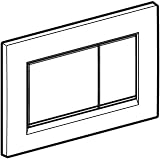 Geberit K13379 Sigma 30 Actuator Plate Black Gloss Chrome KM1 115.883 view 2