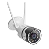 ZOSI C190 H.265+ 1080P WiFi Outdoor Security Camera with Two-Way Audio, IP67 Waterproof, 80ft Color Night Vision, AI…