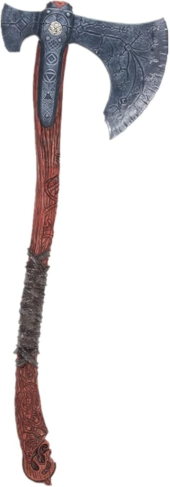 damdos Halloween Cosplay Props for God-War Axe Foam Leviathan Kratos Axes Weapon Birthday Gifts : Clothing