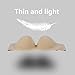 xhorizon TM FL1 Women Strapless Invisible Push-up Bra Underwire Wedding Bras(Beige/CupD)