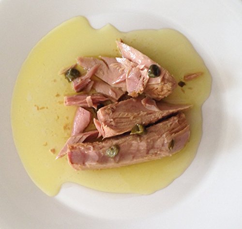 Tuna fillet in olive oil with capers Premium line 3 tins x 120 g, Tenorio / Portugal - Thumbnail 2
