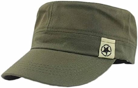 Men's Army Cap Military Style Hat Twill Adjustable Corps Hat Bush Hat Cap