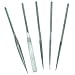 5 Piece Diamond Coated Needle File Set with Carry Case