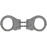 ASP Sentry Handcuffs, Professional Grade, Stainless Steel Frames | Forged Steel Bows, Dual-Sided Keyways and Double Lock Slots, Smooth Edges for Safety, Includes Handcuff Key