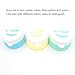 HAL Silicone Cosmetic Containers with Sealed Lids Pack of 3, 30ml Soft Silicone Bottles - BPA Free, Great for Travel, Home and Outdoor