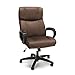 OFM Essentials Collection Plush High-Back Microfiber Office Chair, in Brown