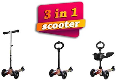 Zerimar Kenrod Scooter 3 Wheels for Kids between 3 and 10 years Scooter - Multiple Models and Colors
