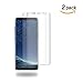 [2-Pack] Samsung Galaxy S8 Screen Protector (Case Friendly), DeFitch [Full Coverage] PET Soft Flexible TPU film with