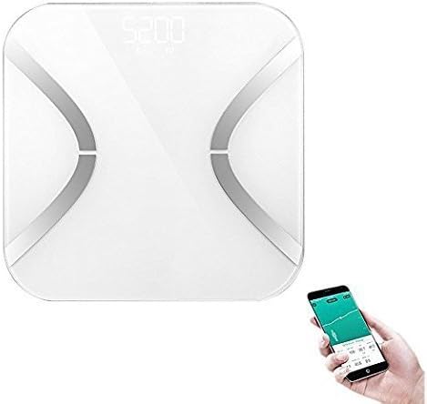 SILKING Bathroom Scale Bluetooth Digital Weight Monitors With IOS & Android Device High Precision Digital for Body Fat, Age, Water, Muscle Mass, BMI, BMR, Bone Mass and Visceral Fat