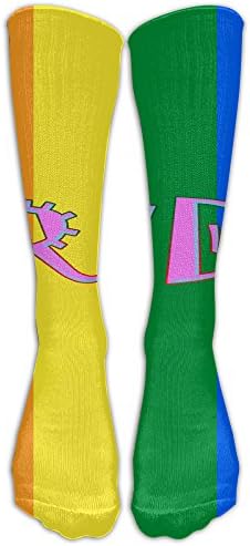 Unisex Cotton Pride Rainbow Flag Compression Sports Socks