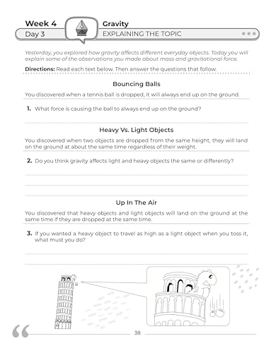 5th Grade Science: Daily Practice Workbook | 20 Weeks of Fun Activities (Physical, Life, Earth and Space Science, Engineering | Video Explanations Included | 200+ Pages Workbook)