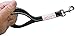 Albcorp Short Dog Leash, Owen Nylon with Padded Neoprene Handle, 12 inch, Black