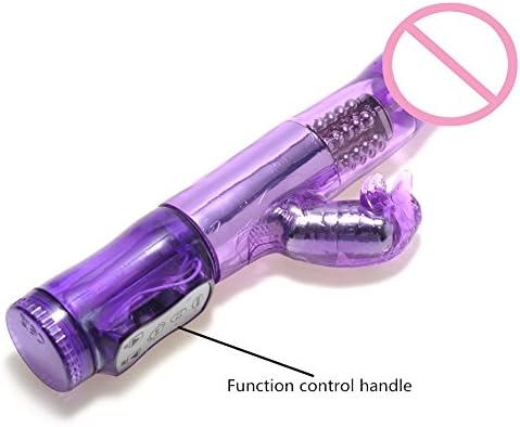 Insunte(TM) 12 Function Waterproof Vi bra tors Se x Toys For Women Powerful Dol phin Panther Stimulator G-S pot Massager Vi bra tors[purple]