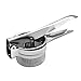 DenSan Potato Ricer Stainless Steel Potato Ricer/Fruit and Vegetables Masher Food Ricer Large Capacity 420ml-100% Stainless Steel(Silver)