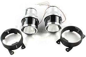 2.5'' H11 Bi xenon HID Fog Retrofit Projector Lens Hi/Lo Beam high low Car Auto Universal Headlamp (Bi-xenon Hi/Lo Beam)