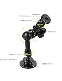 6" pulgadas Magic Arm Wall Mount Holder Bracket soporte para Netgear Arlo, Arlo Pro, Arlo Go cámaras de seguridad