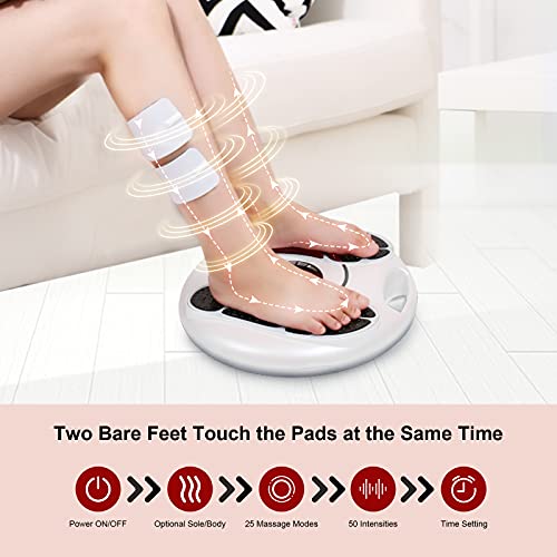 Foot Circulation Stimulator EMS Massager Machine (FSA&HSA Eligible