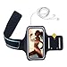 For Samsung Galaxy S8/S8 Plus Armband Case, Leewa Armband Gym Running Sport Cover Case For Samsung Galaxy (Black, S8)