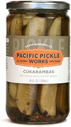 Cukarambas - Spicy pickle spears 24oz jar