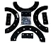 MOWERMAN PARTS Snow Thrower Paddle Set 20,21 or 22" FITS Murray/Craftsman, 302565ma, Hardware Included! (68 pcs) Snow Blower Paddle Set primary