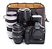 Ciesta Flexible Cushion Partition-XL Lens DSRL SLR Camera Insert Padded Bag