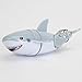 Bits and Pieces - Children's Robotic Swimming Shark - Diving Underwater Bathtub or Pool Toy for Kids